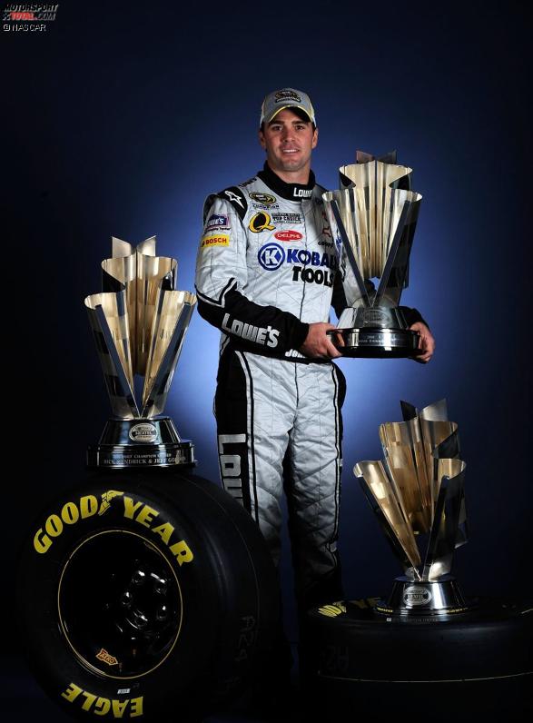 2008: Jimmie Johnson gewinnt seinen dritten NASCAR-Titel 