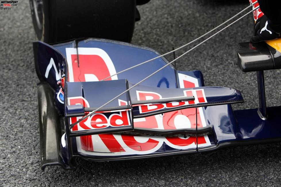Aerodynamiksensoren bei Red Bull