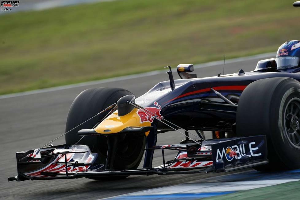 Sensortechnik bei Daniel Ricciardo (Red Bull)
