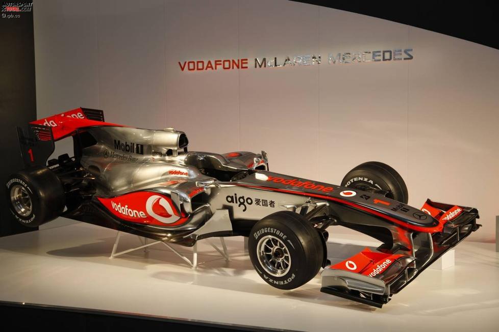 Der neue McLaren-Mercedes MP4-25