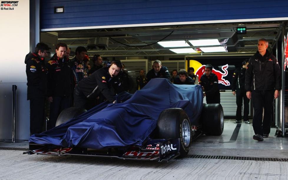 Enthüllung des Red Bull RB6