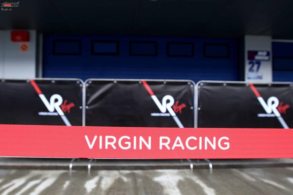 Die Box des neuen Teams Virgin