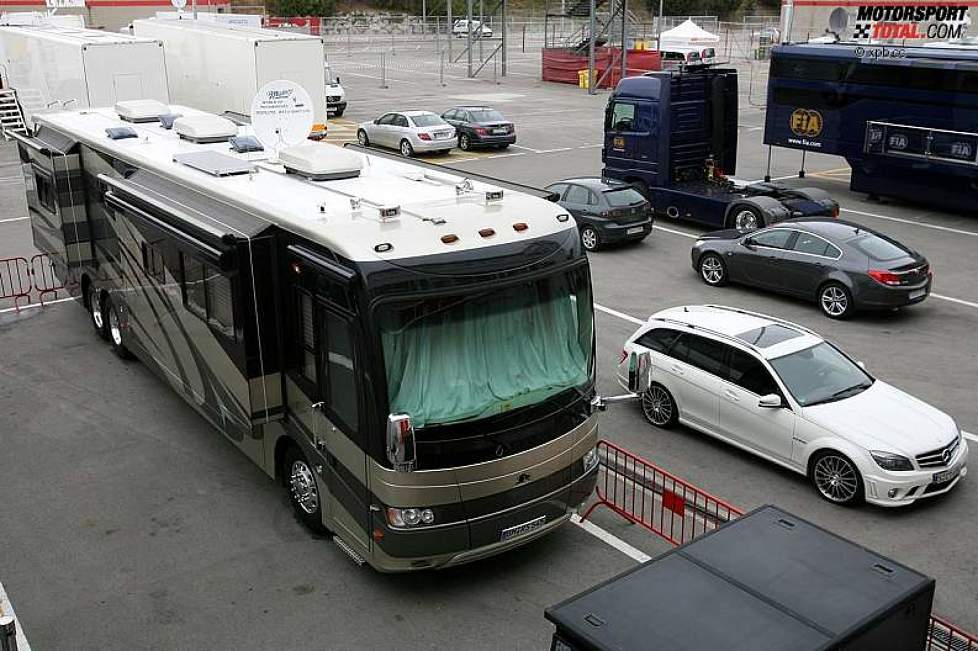 Wohnmobil von Michael Schumacher (Mercedes) 