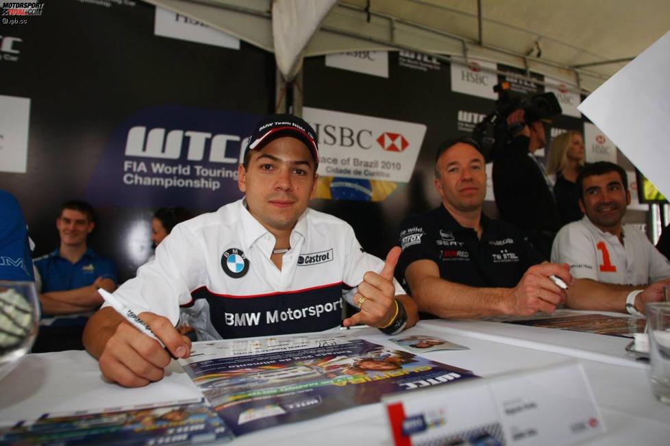 Augusto Farfus (BMW Team RBM) und Tom Coronel (SR)