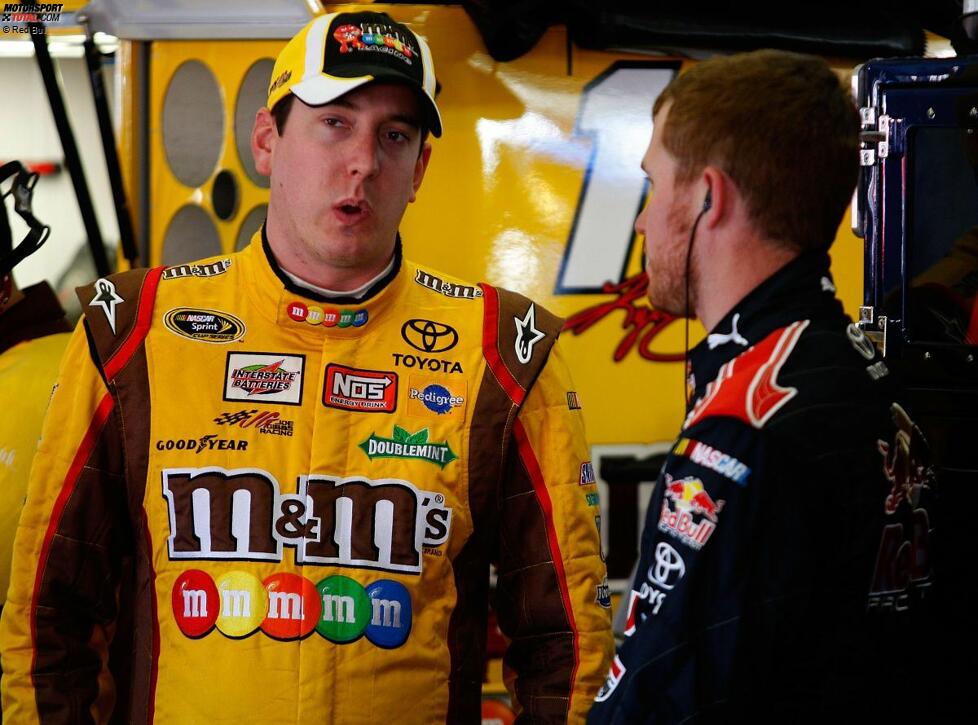 Kyle Busch (Gibbs) Brian Vickers (Red Bull) 