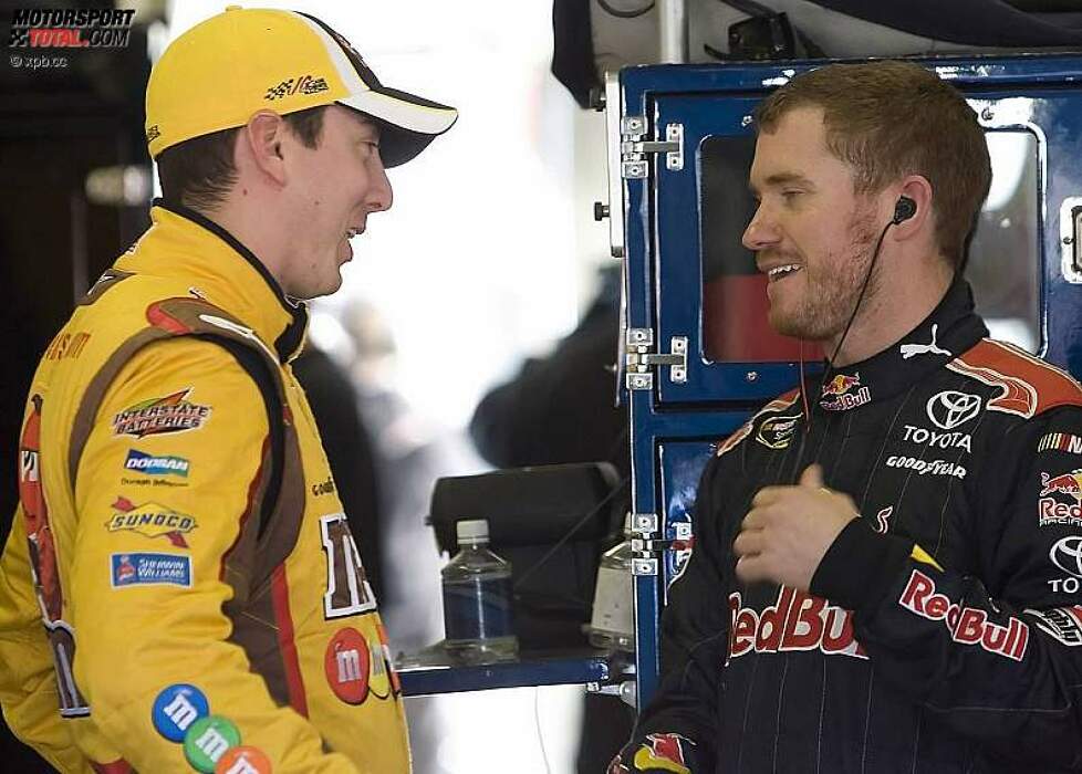 Kyle Busch (Gibbs) Brian Vickers (Red Bull) 