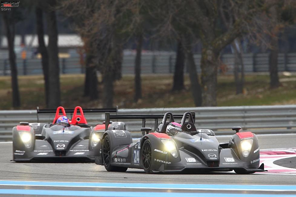 Zwei Fahrzeuge der neuen Formula Le Mans