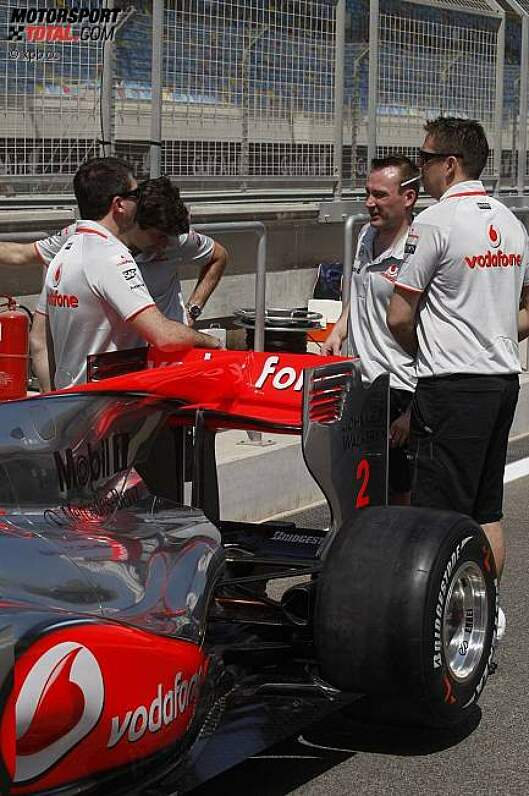 McLaren: Eine Zigarette zwischendurch...
