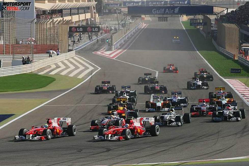 Start in Bahrain