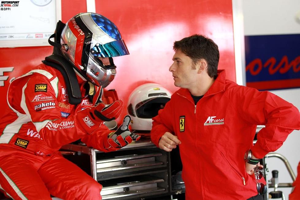Jean Alesi und Giancarlo Fisichella (AF Corse)