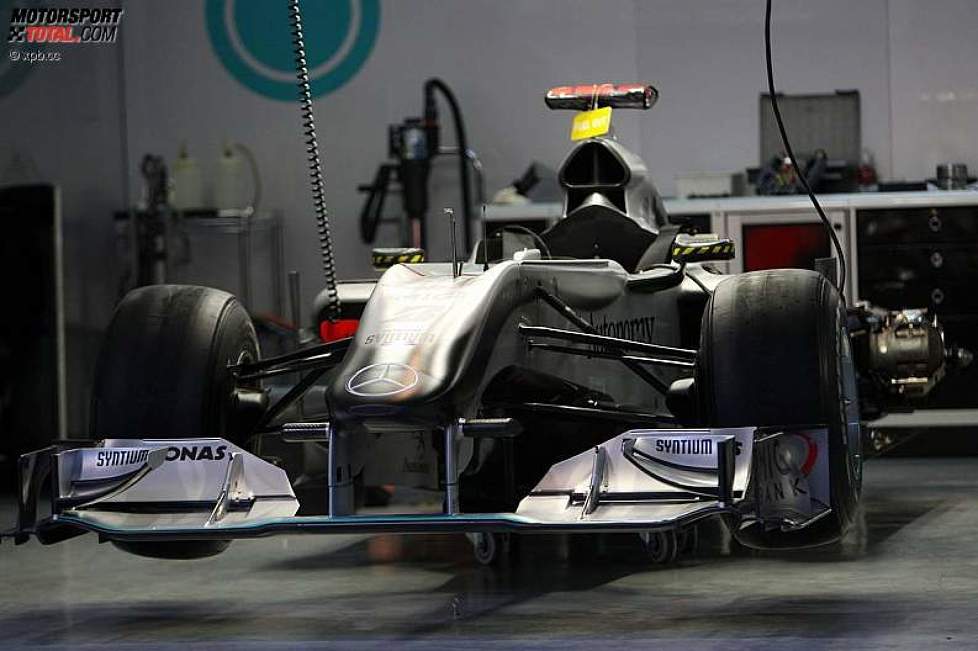 Das Auto von Michael Schumacher (Mercedes) 