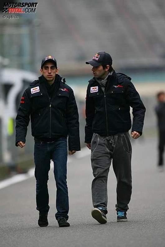 Sébastien Buemi (Toro Rosso) und Jaime Alguersuari (Toro Rosso) 