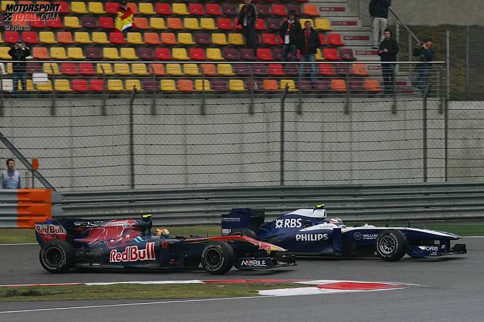 Nico Hülkenberg (Williams) und Jaime Alguersuari (Toro Rosso) 
