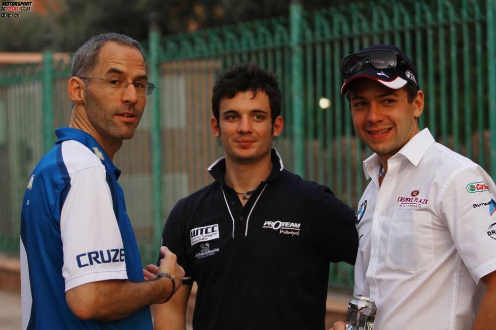 Alain Menu (Chevrolet) Augusto Farfus (BMW Team RBM) 