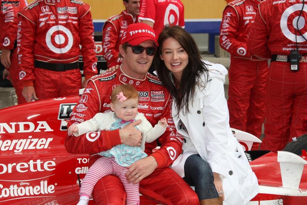  Scott Dixon mit Frau und Tochter