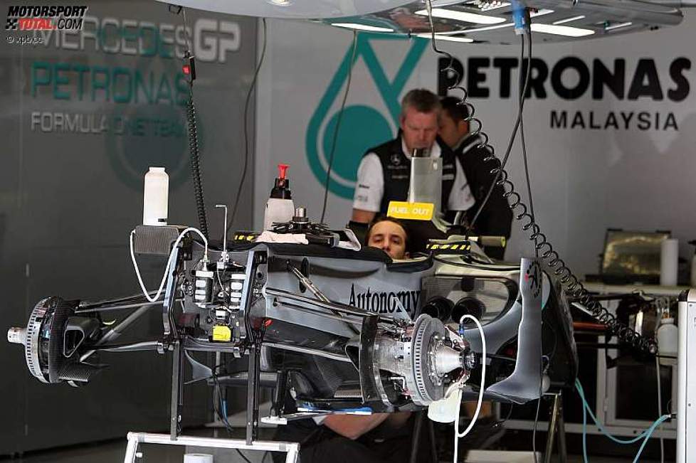 Auto von Michael Schumacher (Mercedes) 