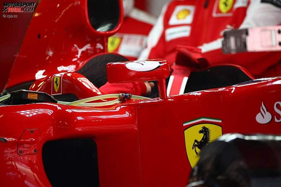 Ferrari musste die Rückspiegel nach innen versetzen