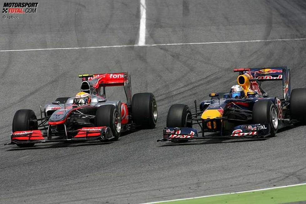 Lewis Hamilton (McLaren) Sebastian Vettel (Red Bull) 