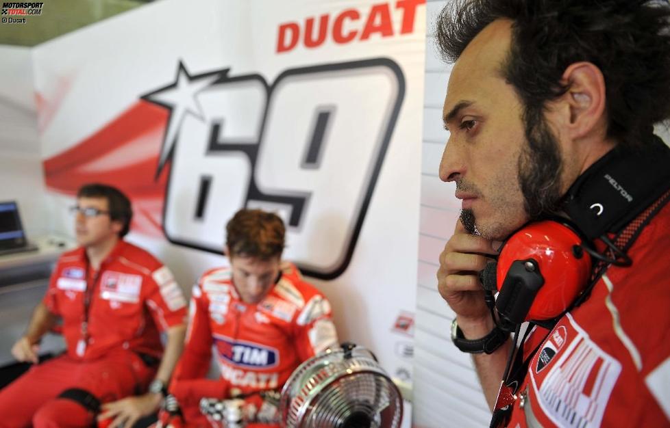 Teammanager Vittoriano Guareschi (Ducati)