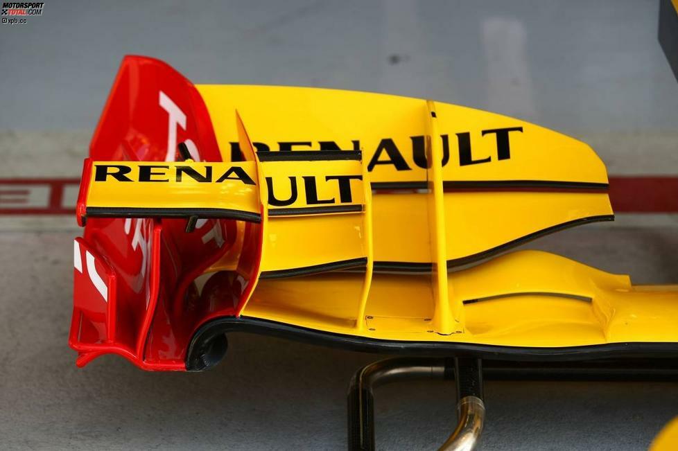 Kompliziertes Flügelwerk bei Renault