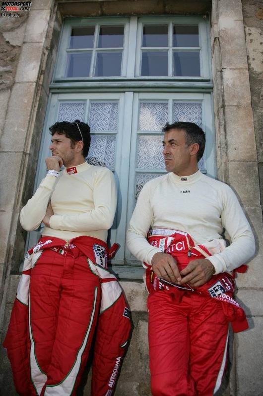 Giancarlo Fisichella und Jean Alesi (AF Corse)