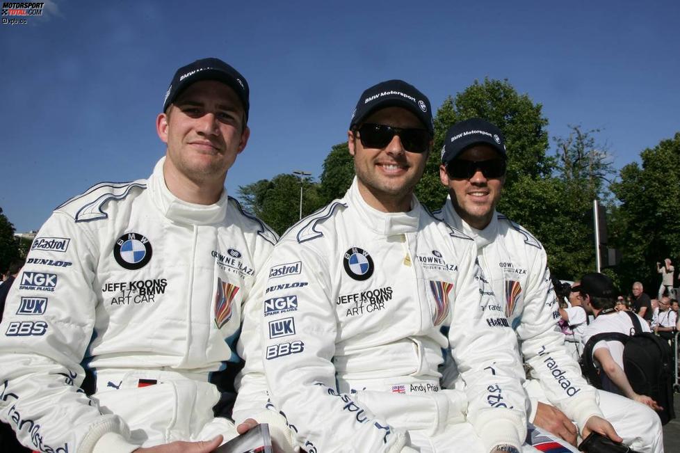 Andy Priaulx, Dirk Werner, Dirk Müller (BMW)