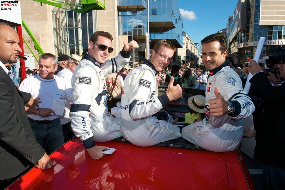 Sébastien Bourdais, Simon Pagenaud, Pedro Lamy (Peugeot)