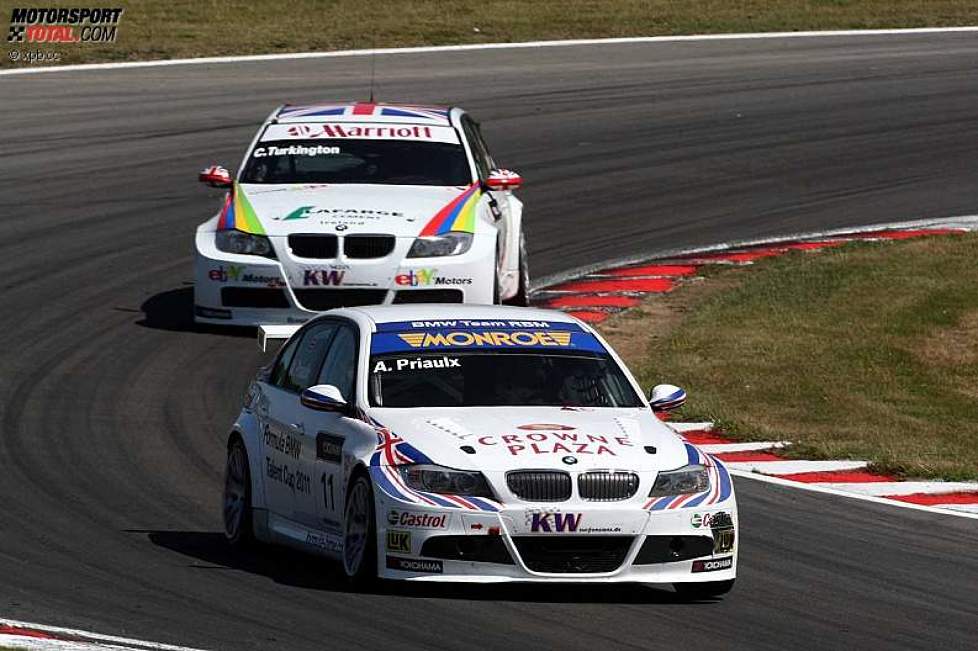 Andy Priaulx (BMW Team RBM) vor Colin Turkington (eBay Motors)