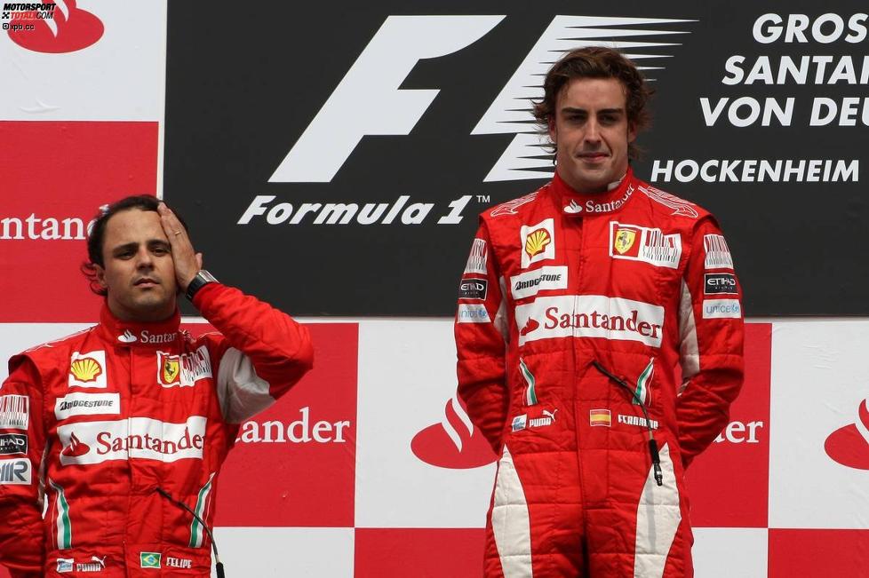 Felipe Massa (Ferrari) Fernando Alonso (Ferrari) 