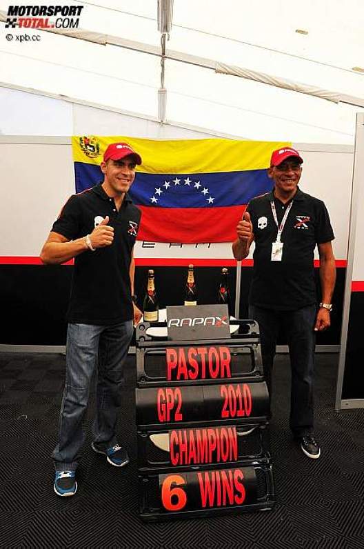 Pastor Maldonado (Rapax) ist GP2-Meister