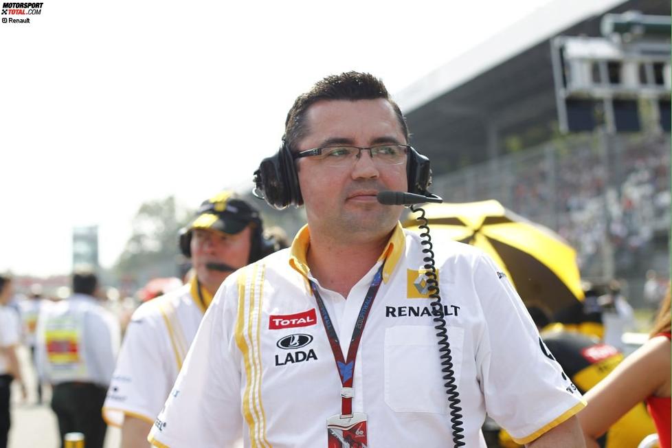 Eric Boullier (Teamchef) (Renault) 