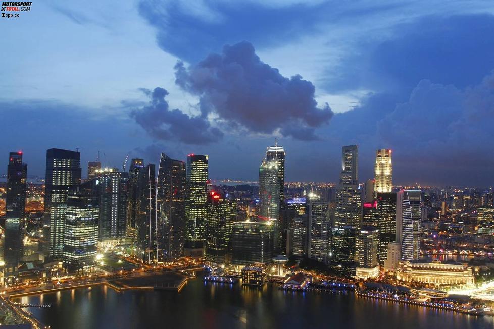 Skyline von Singapur