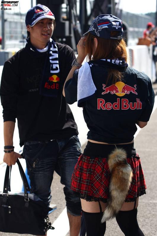 Red Bull hat schräge Fans...