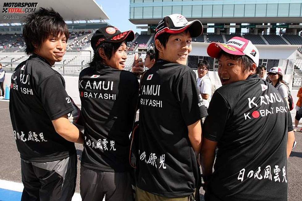 Kamui Kobayashi (Sauber) hat viele Landsleute hinter sich