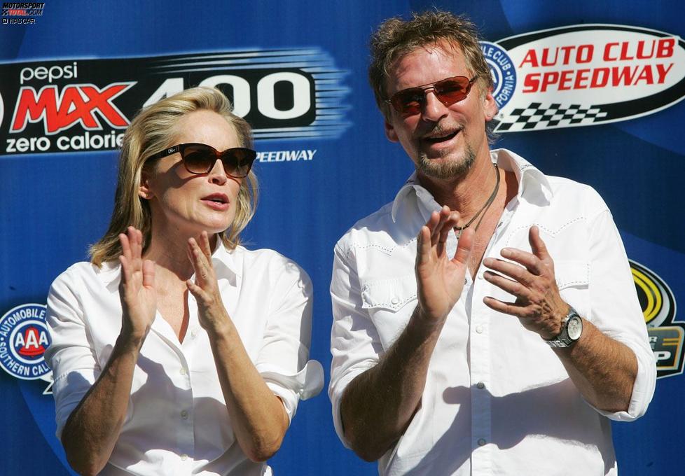 Hollywood-Promis: Sharon Stone und Kenny Loggins