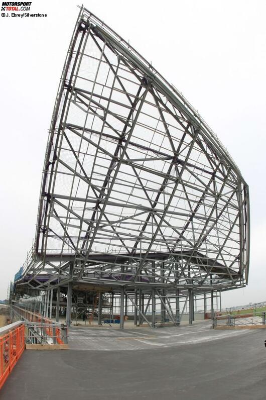Bauarbeiten in Silverstone