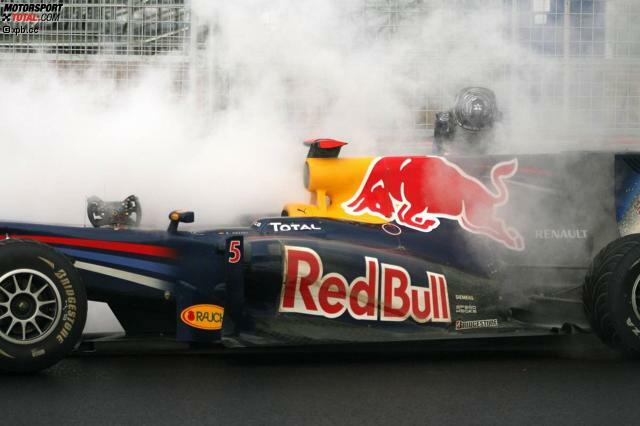 Motorplatzer gehörten in den vergangenen Jahren nur selten zum Bild der Formel 1. Motorplatzer gehörten in den vergangenen Jahren nur selten zum Bild der Formel 1.