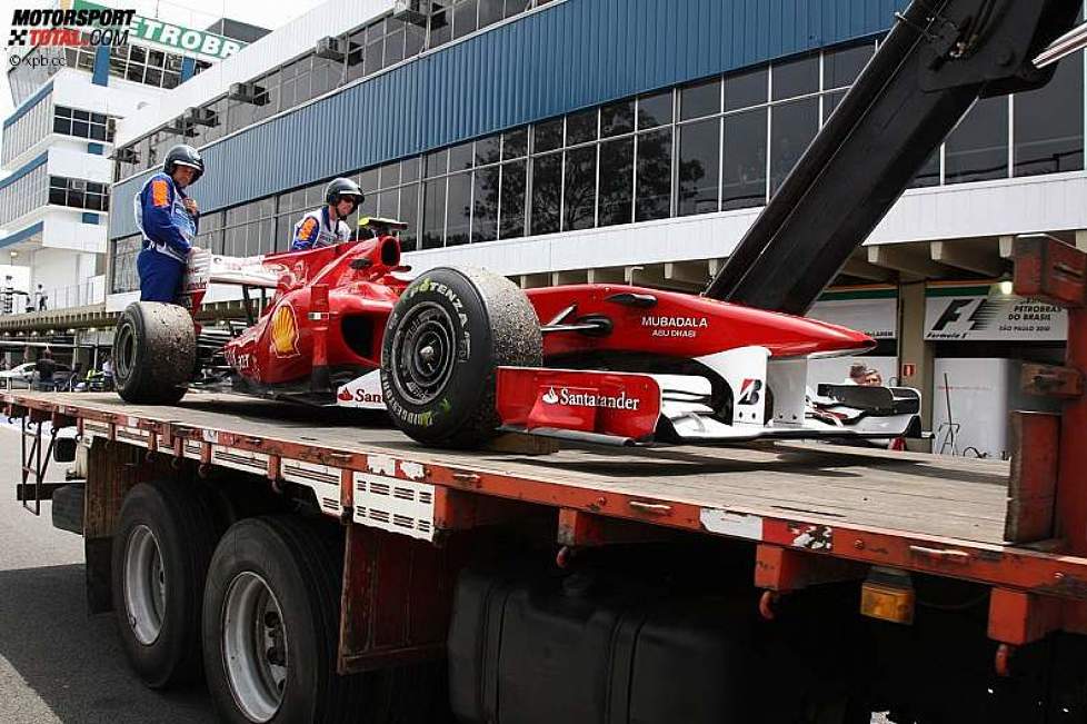 Das Auto von Fernando Alonso (Ferrari) 