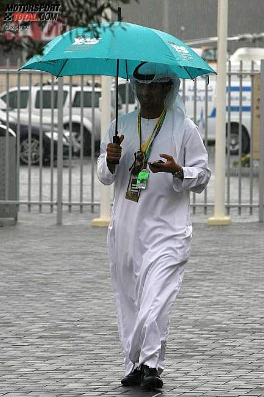 Regen in Abu Dhabi