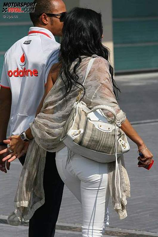 Lewis Hamilton (McLaren) mit Freundin Nicole Scherzinger