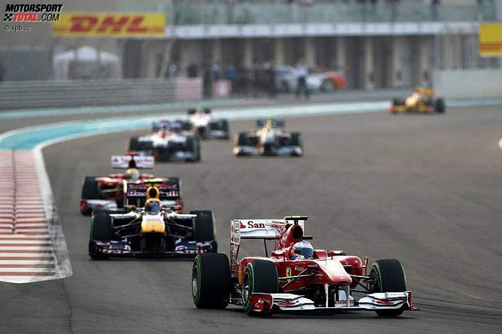 Fernando Alonso (Ferrari) Mark Webber (Red Bull) 