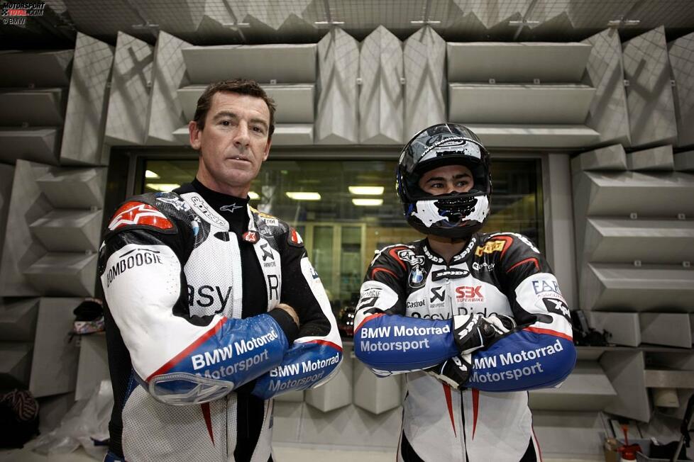 Troy Corser und Leon Haslam (BMW)