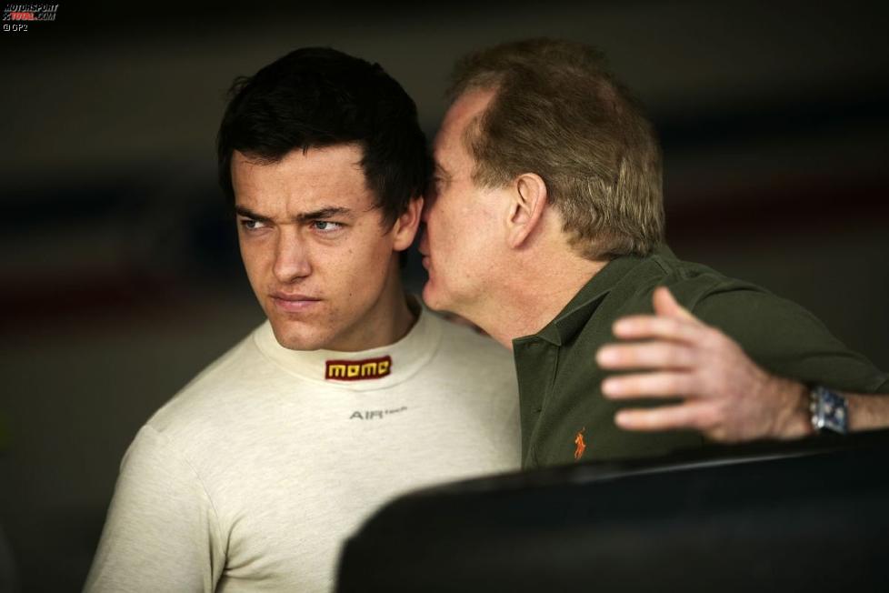 Jolyon Palmer mit Vater Jonathan (iSport) 