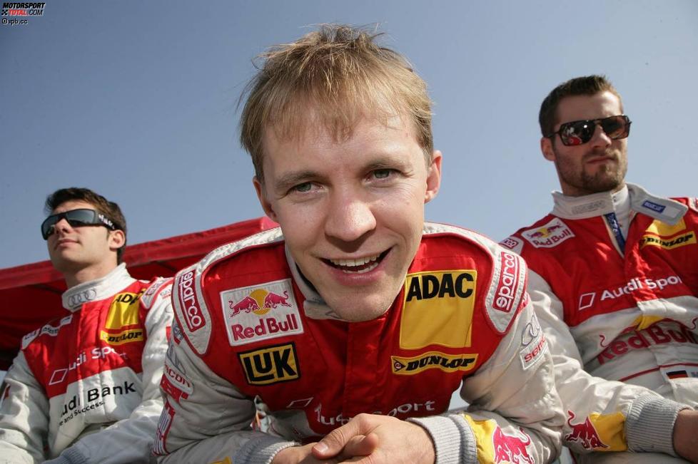 Mattias Ekström (Abt-Audi), Martin Tomczyk (Abt-Audi) und Miguel Molina (Abt-Audi) 