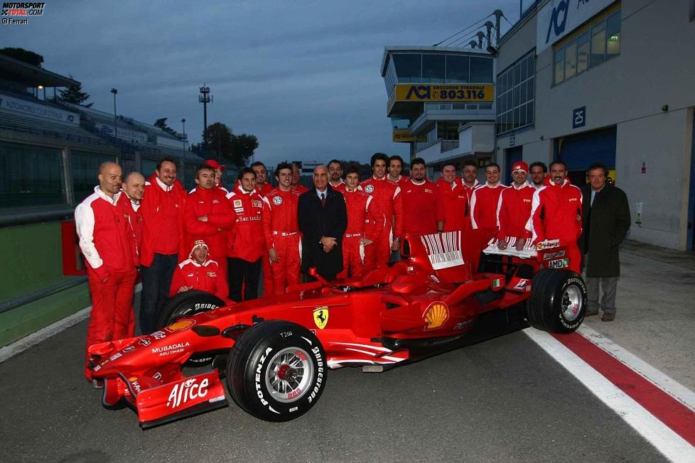 Gruppenfoto mit den F1 Clienti