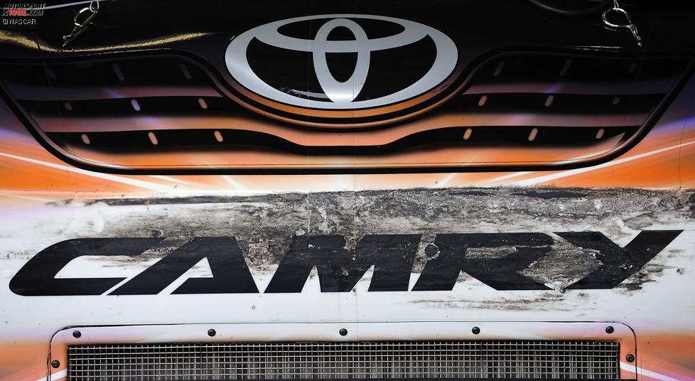 Der Toyota Camry von Denny Hamlin nach einer Drafting-Session