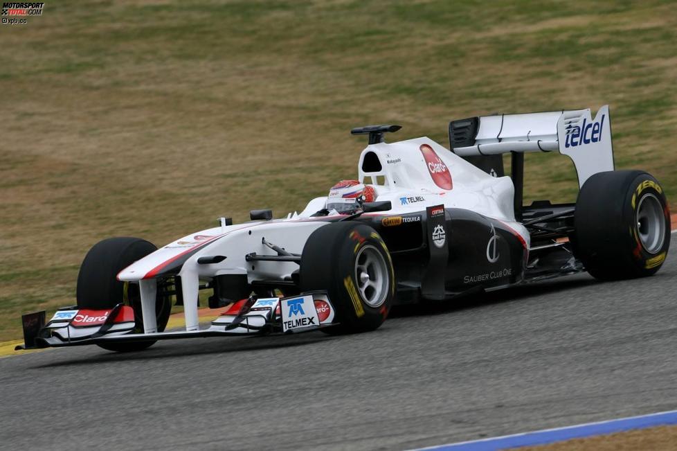 Kamui Kobayashi (Sauber) im neuen Sauber C30