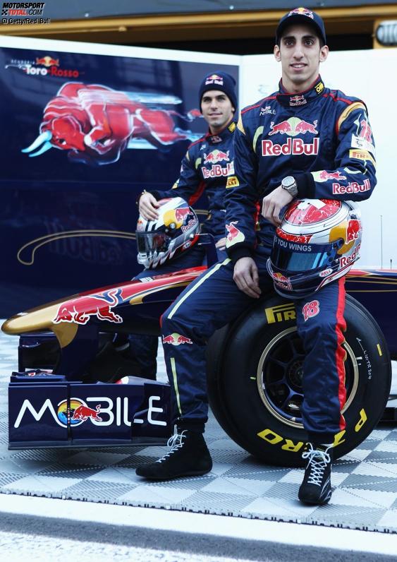 Jaime Alguersuari (Toro Rosso) und Sebastien Buemi (Toro Rosso) 