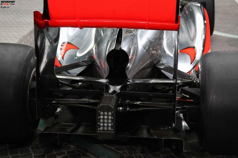 Detail des neuen McLaren-Mercedes MP4-26