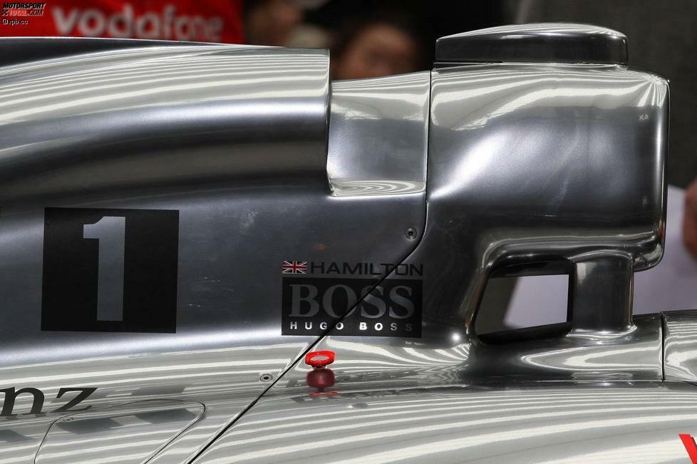 Detail des neuen McLaren-Mercedes MP4-26